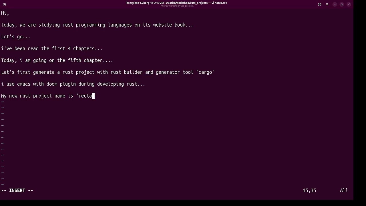 structs - rust programming language