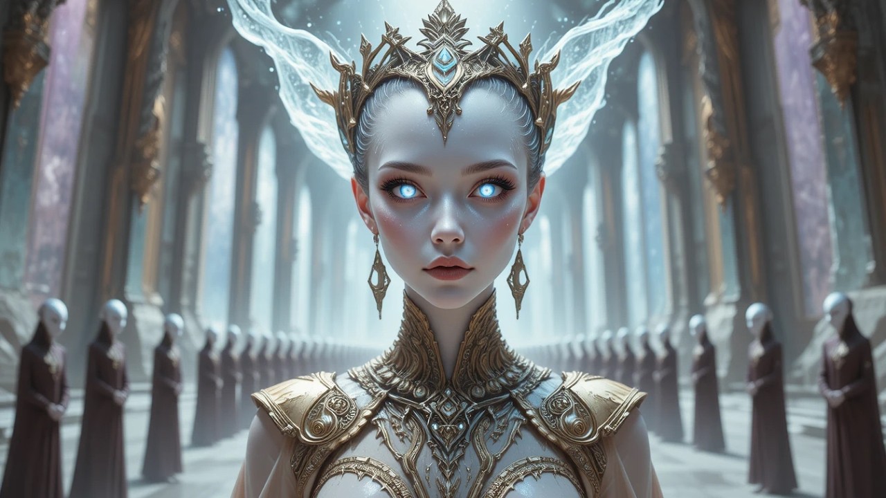 The Alien Court Laughed at the Human Husband Until the Alien Queen Silenced All Worlds