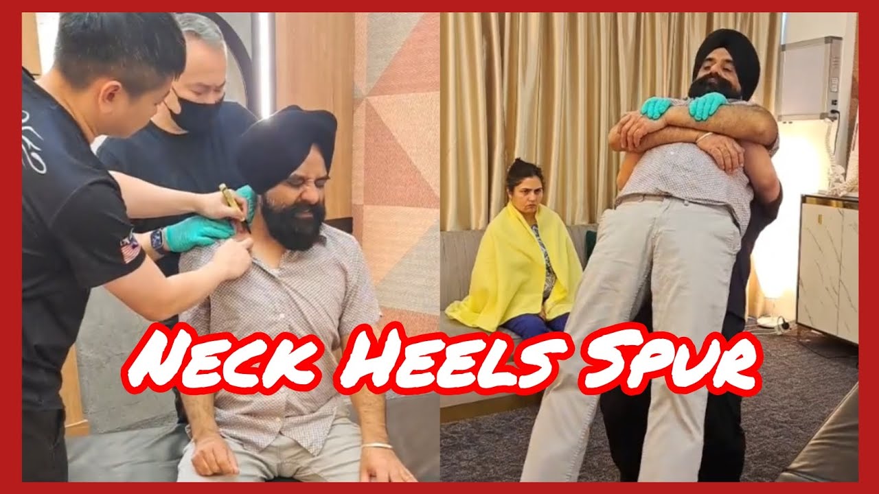 Chris Leong Treatment Neck, Heels Spur and Lower Back Problems😱