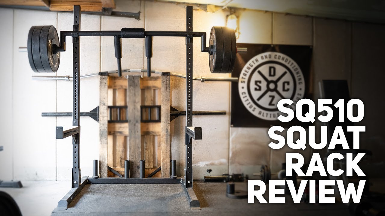 Squat Rack Review SQMIZE SQ510 - Meckern auf hohem Niveau!