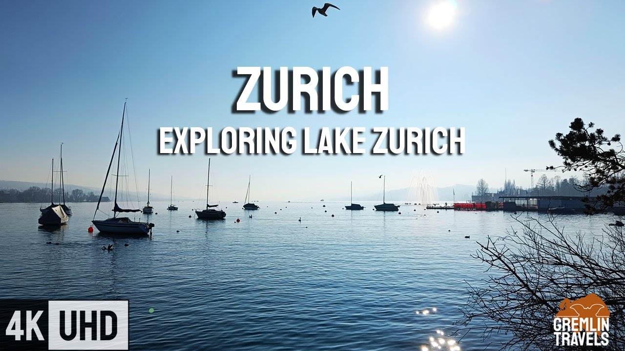Zurich, Switzerland 🇨🇭 - Exploring Lake Zurich - 2022 [4K]