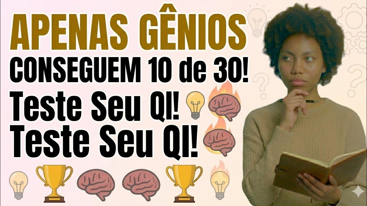 SE VOCÊ CONSEGUIR ACERTAR MAIS DE 12, O PODER DO SEU CÉREBRO É IMPRESSIONANTE! 🧠🔥