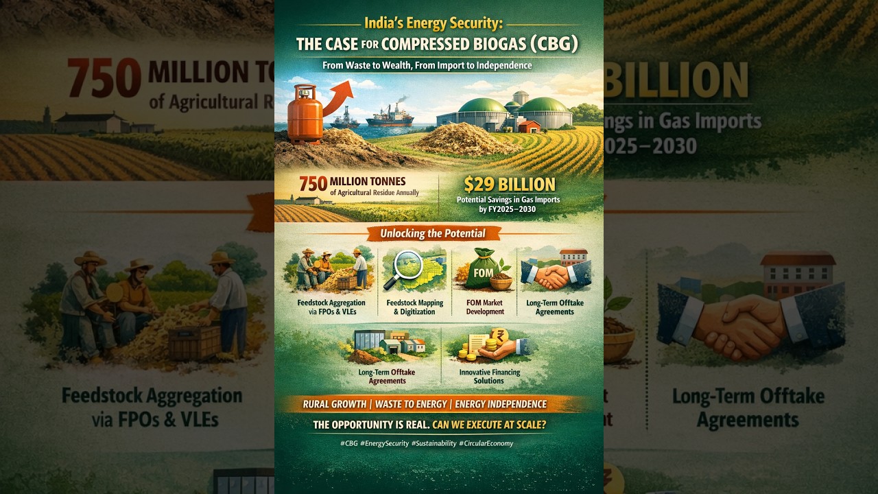 Compressed Bio Gas contributing to India Net Zero Goal