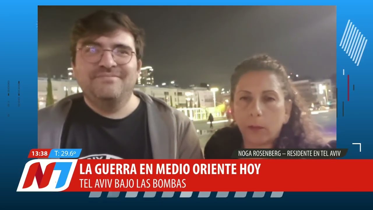 Santiagueños en Tel Aviv: aseguran que viven con tranquilidad pese a las alarmas por ataques