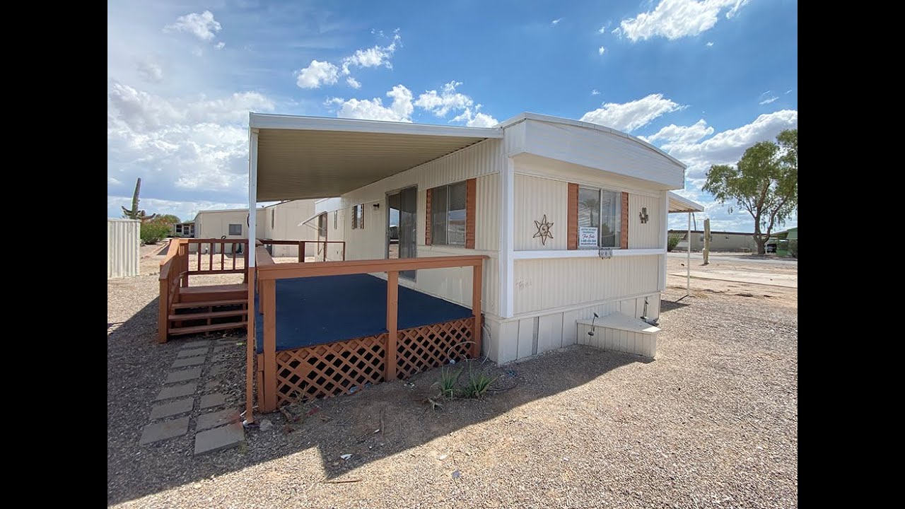 SOLD! $21,900 (REDUCED PRICE) - SPACE RENT ONLY $435 P/MO - CENTRAL AC - PETS OK!