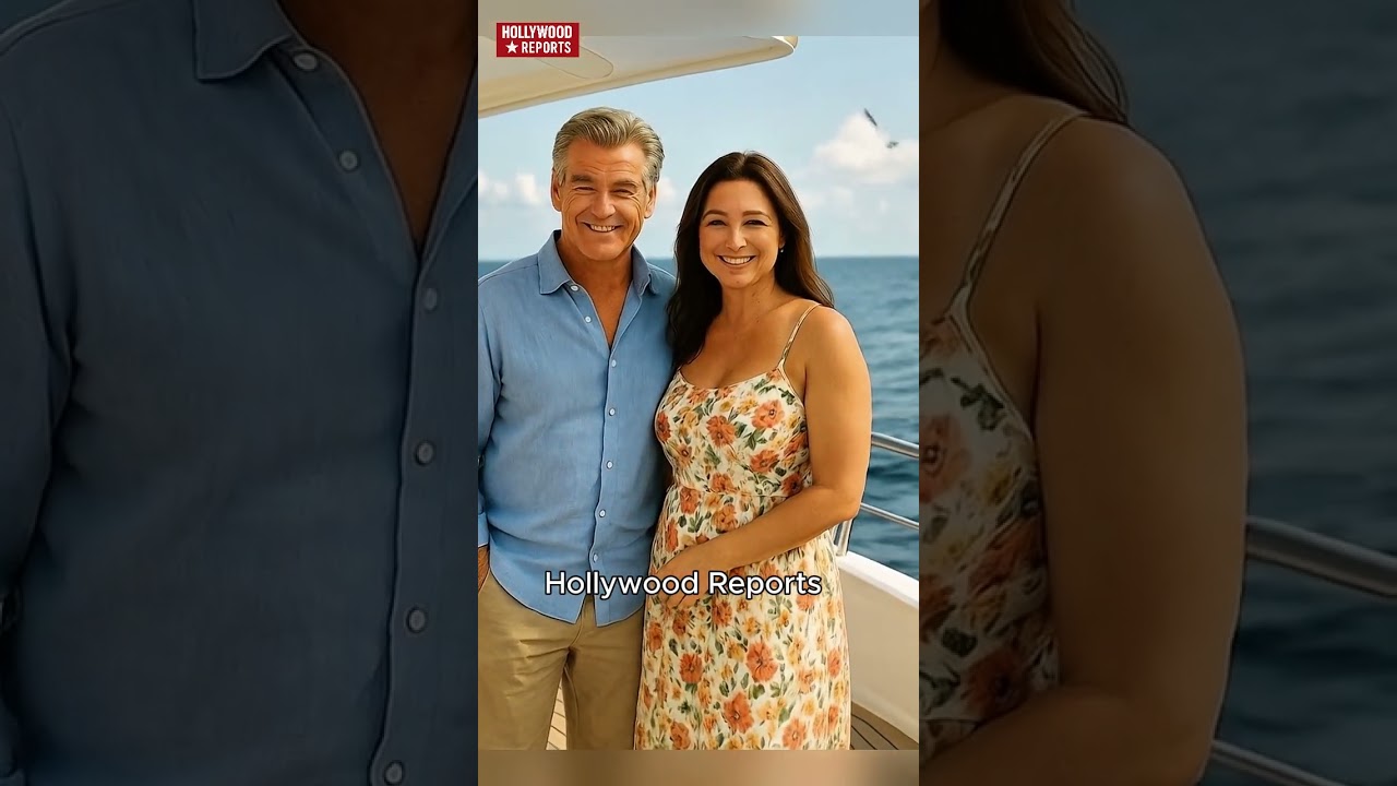 Pierce Brosnan & Keely Shaye: Timeless Romance on the Waves