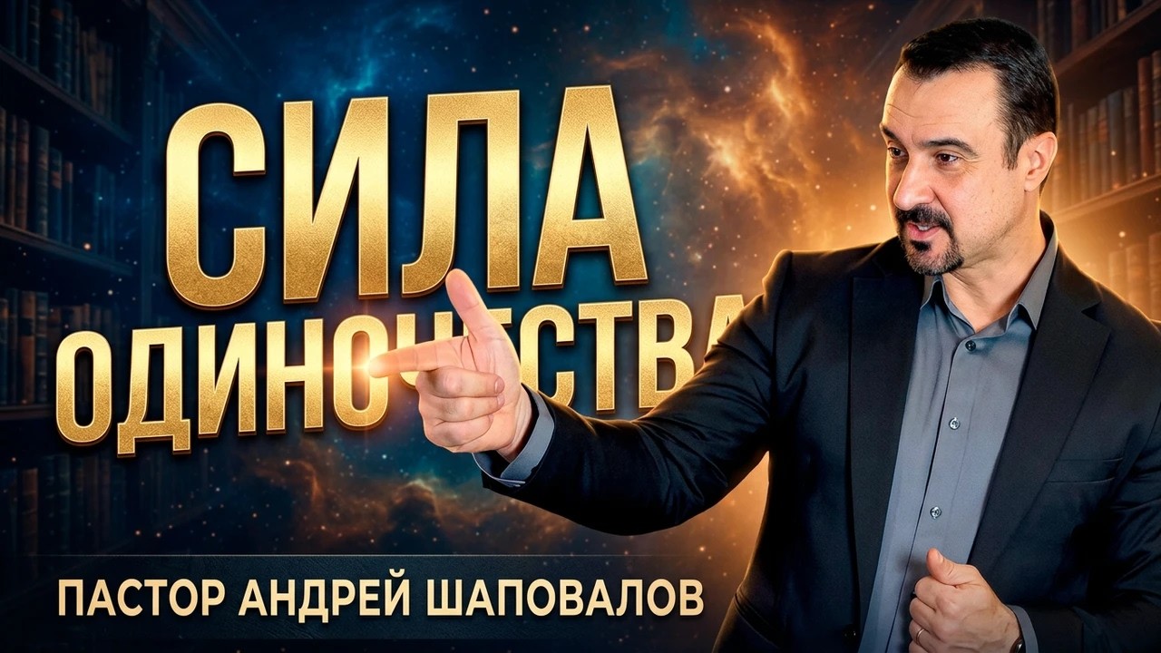 «Сила одиночества» Пастор Андрей Шаповалов (09/11/25)