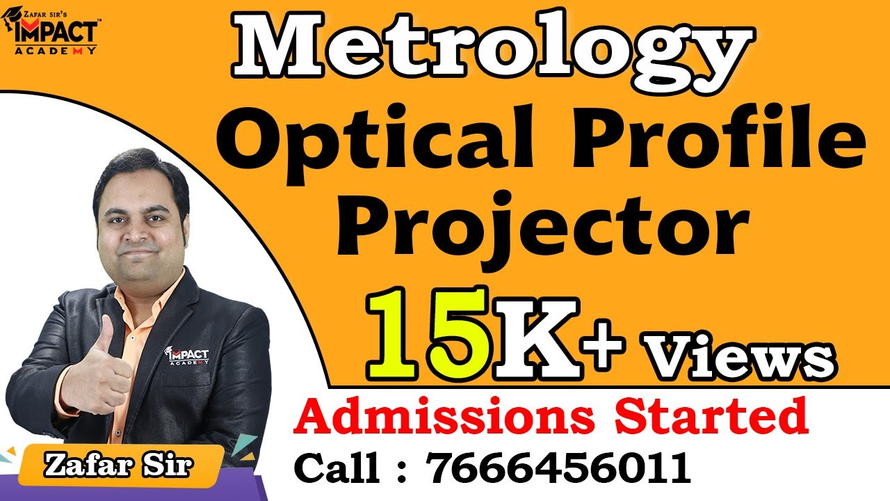Optical Profile Projector | Metrology | Mechanical Engineering #engineering #gateexam2025 #gateexam