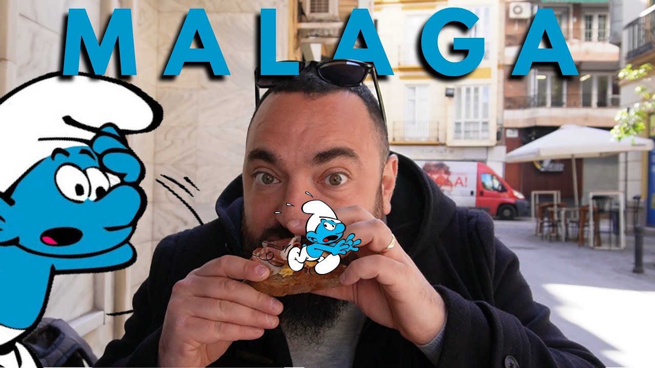 🔵 A Malaga si mangiano i puffi 🔵 - Viaggio In Spagna - Ep.7