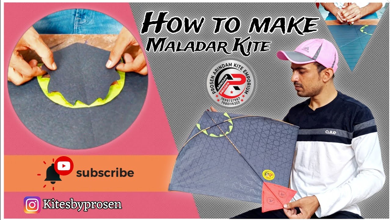 How to Make Maladar kite l Maladar Patang banane ka aasan tarika l How to make a kite