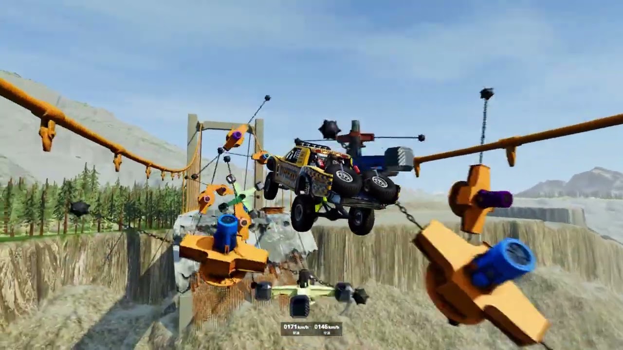 Here Comes the Crash#beamng #carcrashsim #racinggame #simulation #gamingclips
