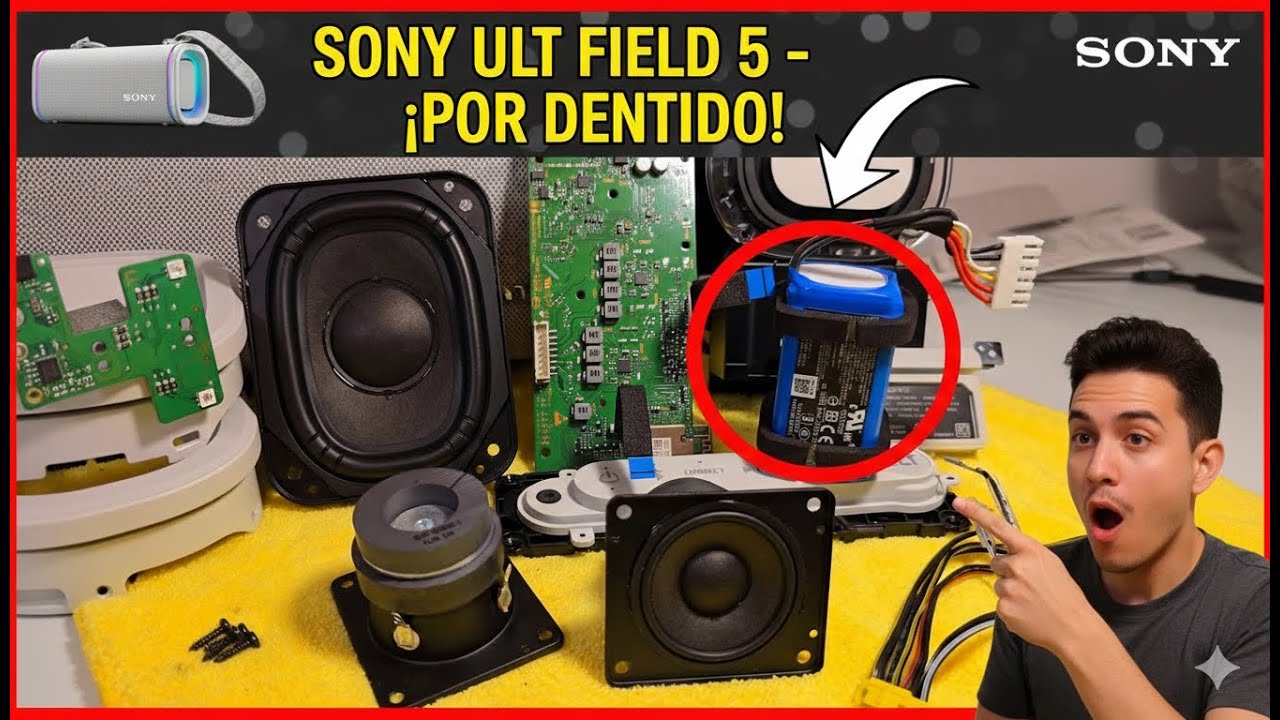 ¡Mira cómo es por dentro el ULT FIELD 5 y qué piezas tiene!