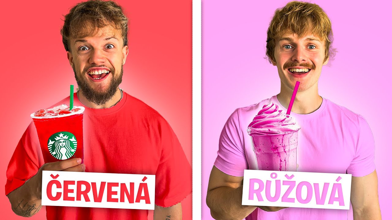 24 HODIN PIJEME JEDNU BARVU PITÍ