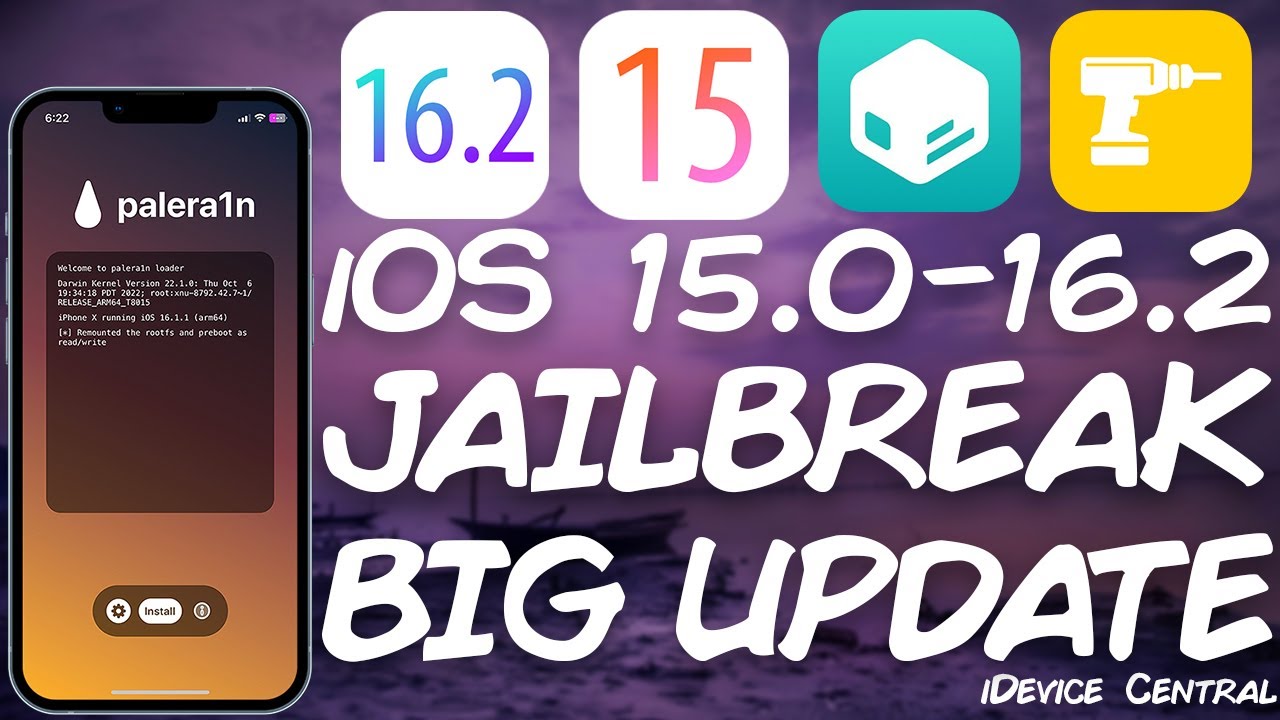 iOS 15.0 - 16.2 JAILBREAK News: PaleRa1n Jailbreak With PongoOS Update (Passcode Working) & More