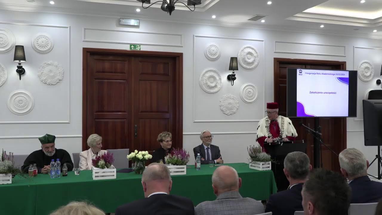 Inauguracja roku akademickiego WSUZ Pińczów