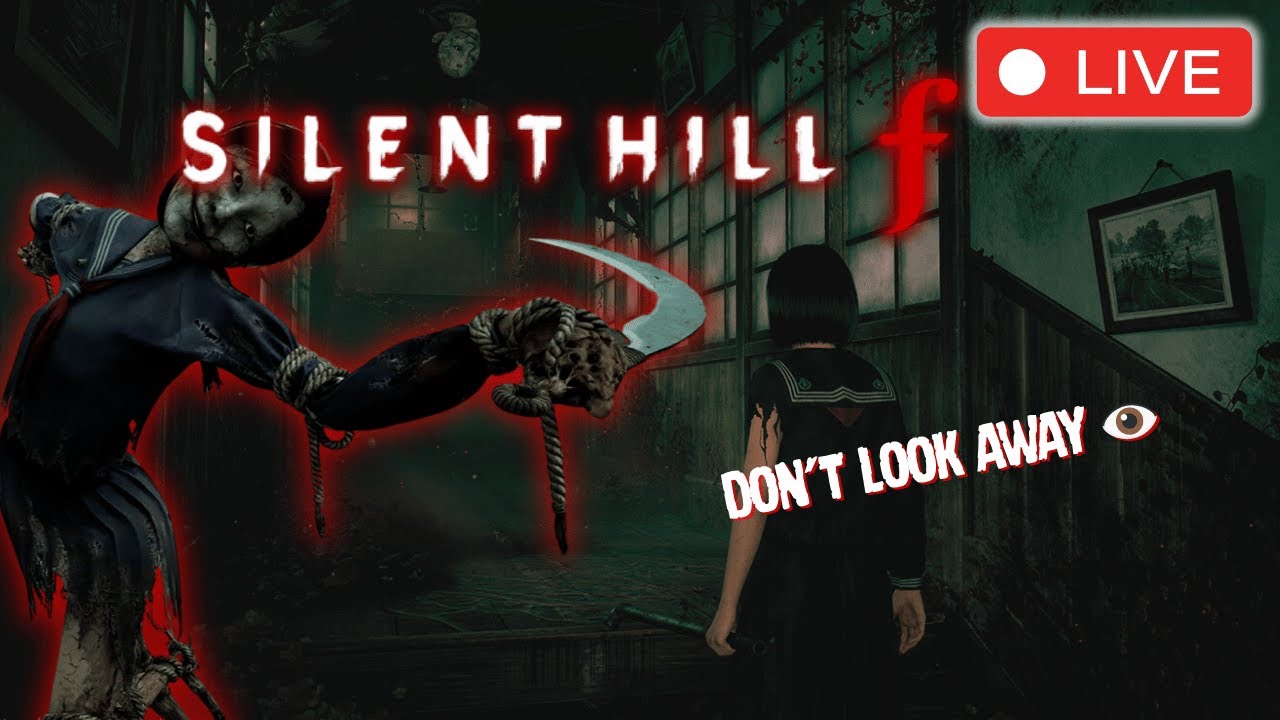 🔴 Silent Hill F Gameplay Livestream | First Look at the New Silent Hill Horror!