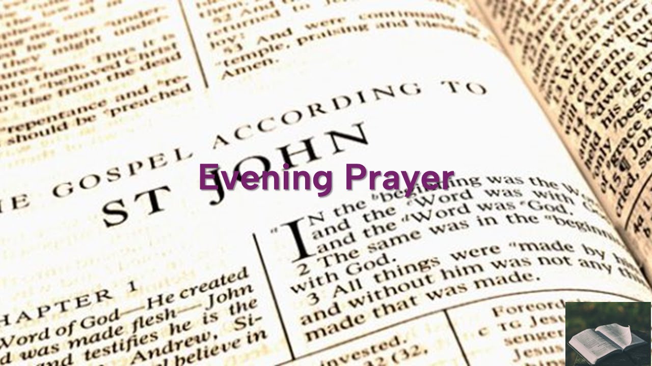 Evening Prayers, Saturday, January 31, 2026