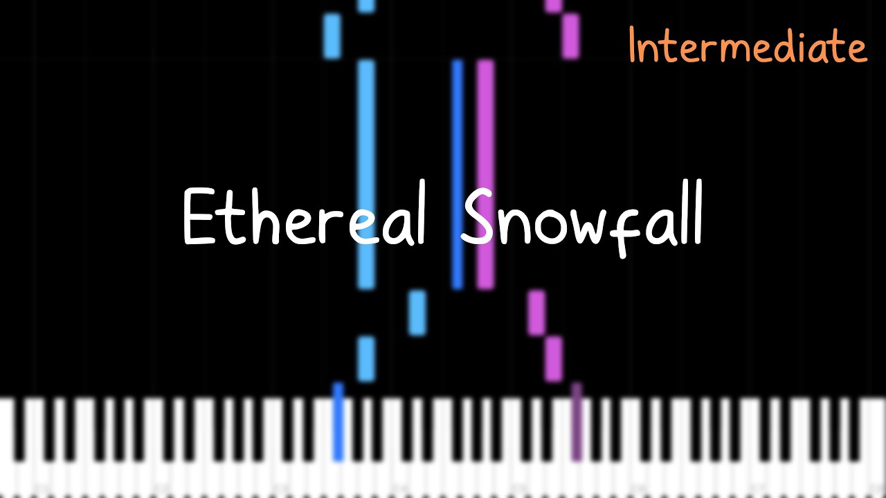 Ethereal Snowfall (Piano Tutorial)