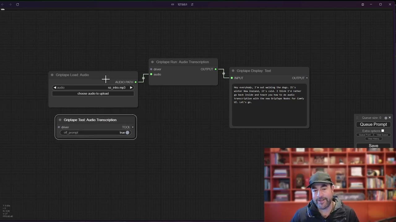 Audio Transcription with Griptape Nodes and ComfyUI: Part 8