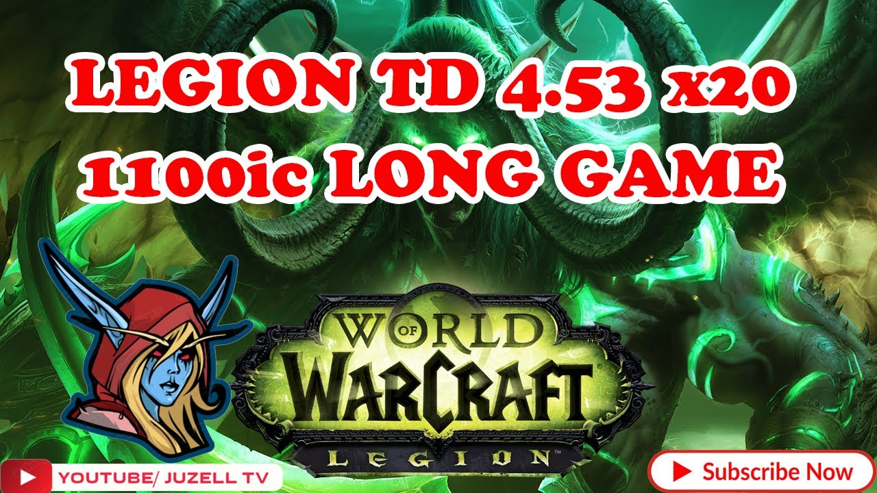 [LEGION TD MEGA 4.53] -prac 1100/ Long game