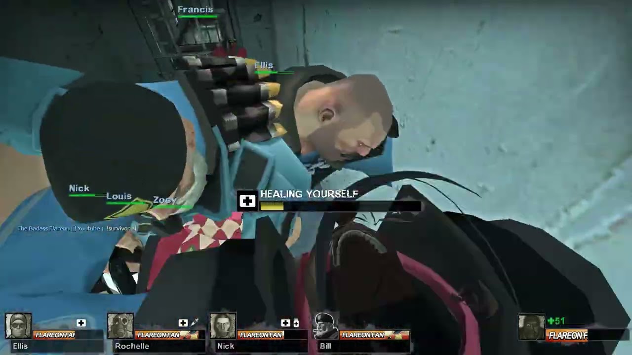 Left 4 Dead 2 We dont go to Ravenhome 2 with all 8 Survivors (No Commentary)