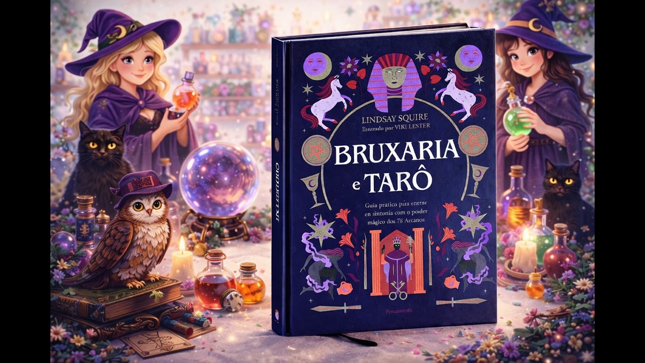📕LIVRO: BRUXARIA E TARÔ - Lindsay Squire|Resenha