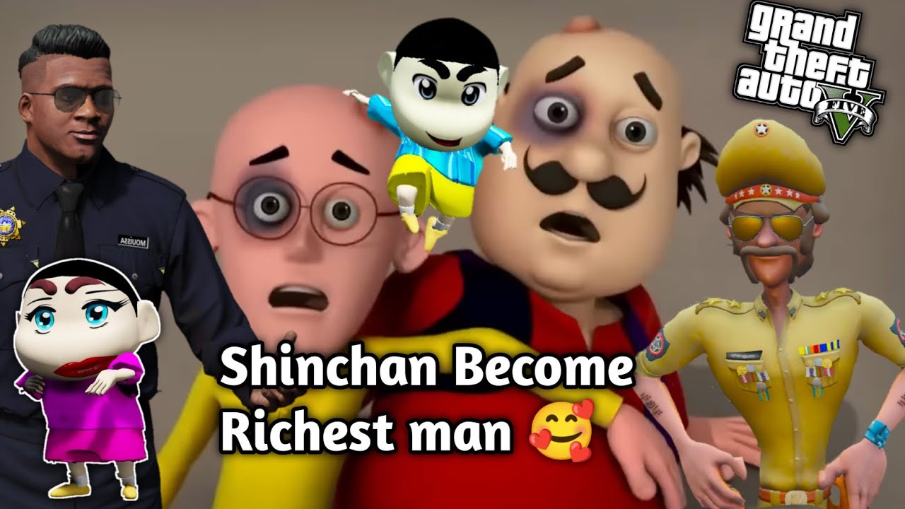 GTA5: Jesko Car Started Jon the Don To Beat In Race With Shinchan😰Shinchan Become Richest |Ps Gamest