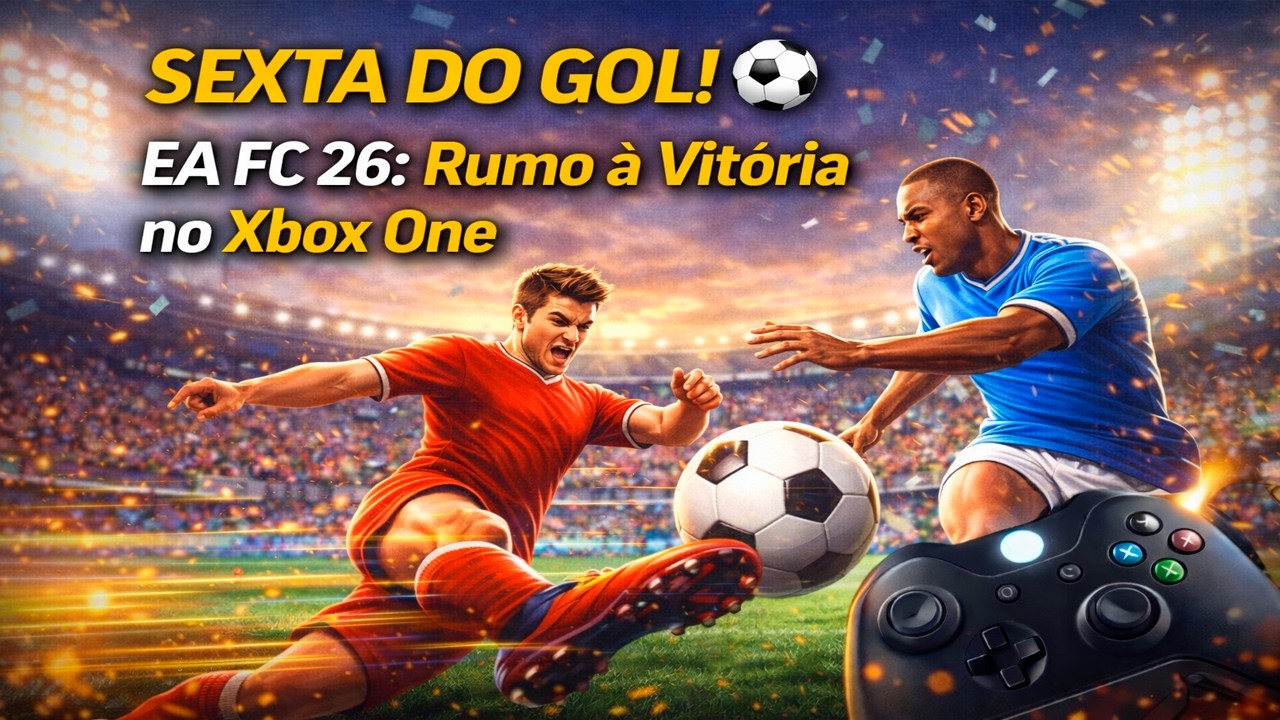 🔴SEXTA DO GOL! ⚽ EA FC 26: Rumo à Vitória no Xbox One