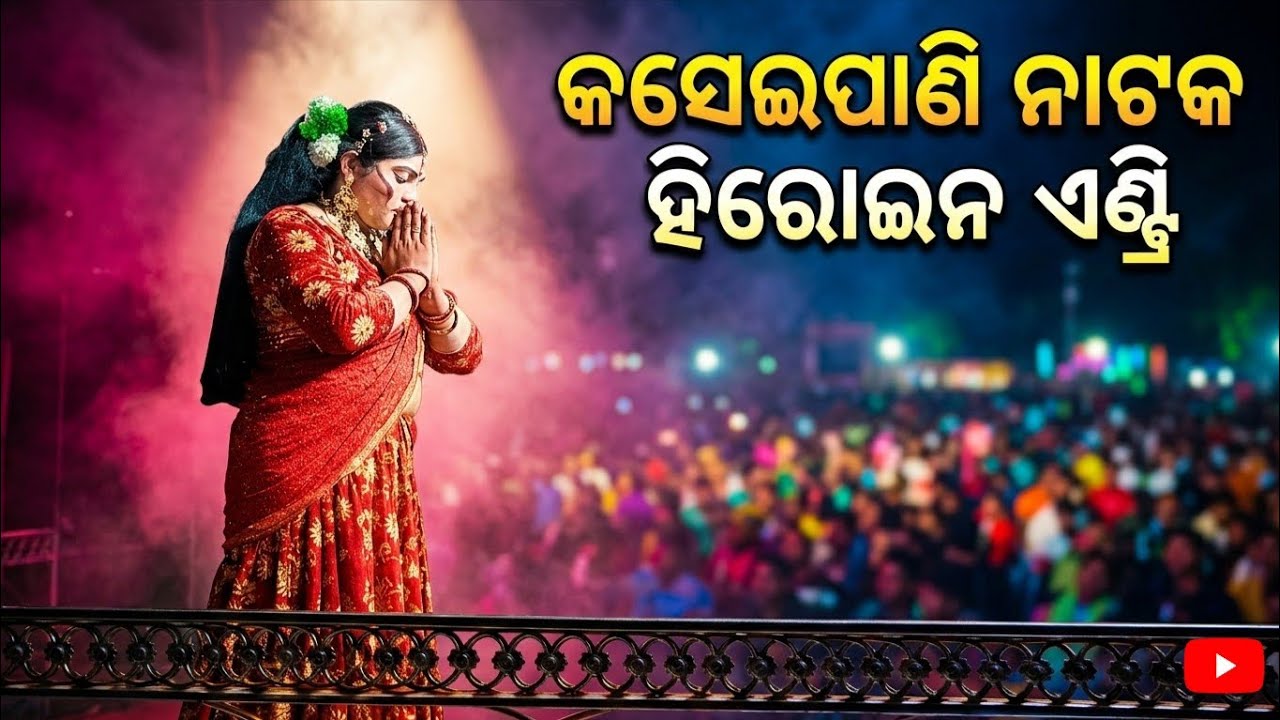 କସେଇପାଣି ନାଟକ ହେରୋଇନ ଏଣ୍ଟ୍ରି #natak 