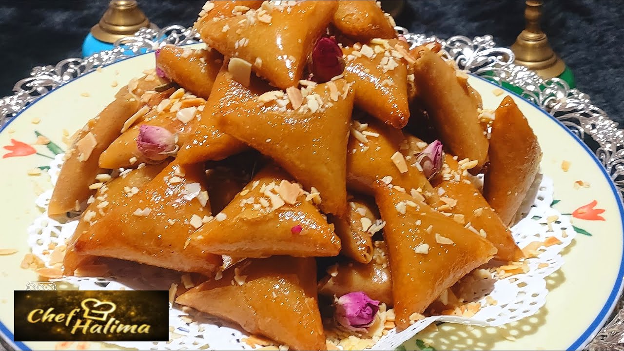 بريوات باللوز ديال ناس الدواقة 👌إضافة سر خطير للعقدة 😋قرمشة تعليكة بنة