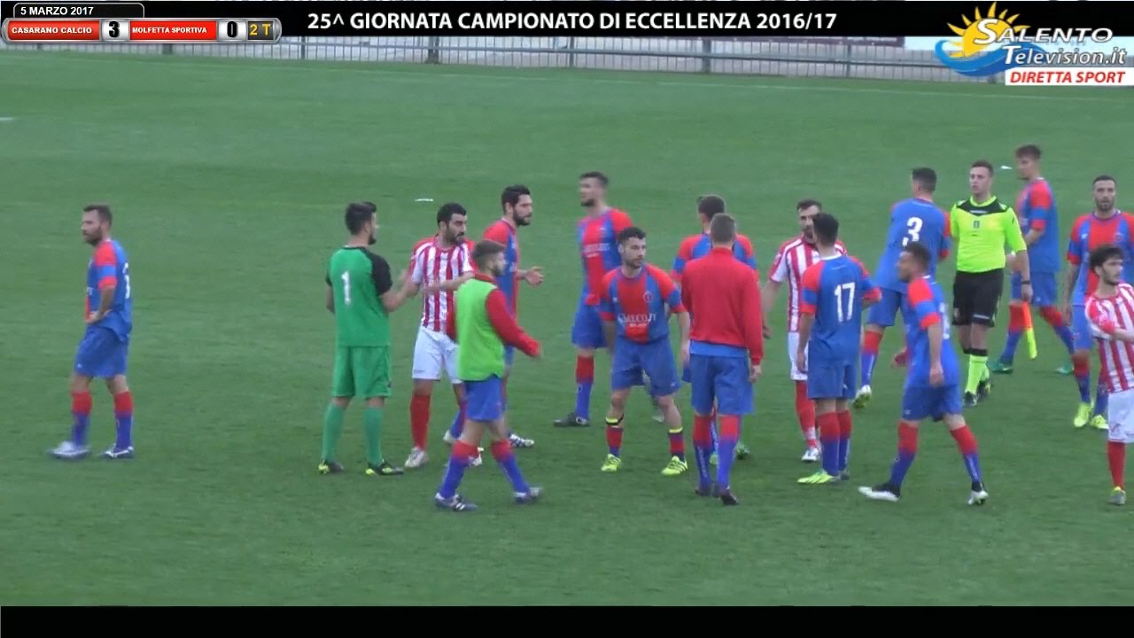 Casarano Calcio - Molfetta Sportiva 3-0 (5'Caputo-51'Pignataro-87'Iunco)