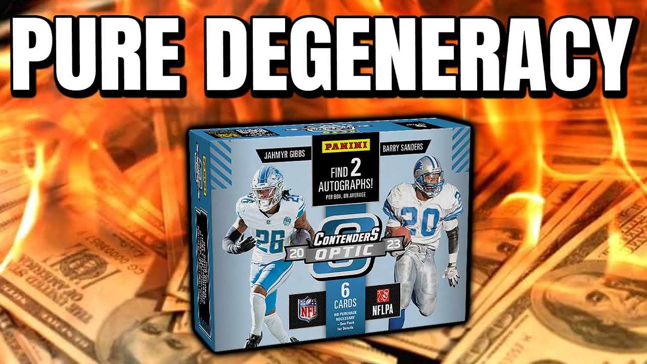 HOW TO LOSE $500 IN 8 MINUTES |  2023 Panini Contenders Optic NFL Review