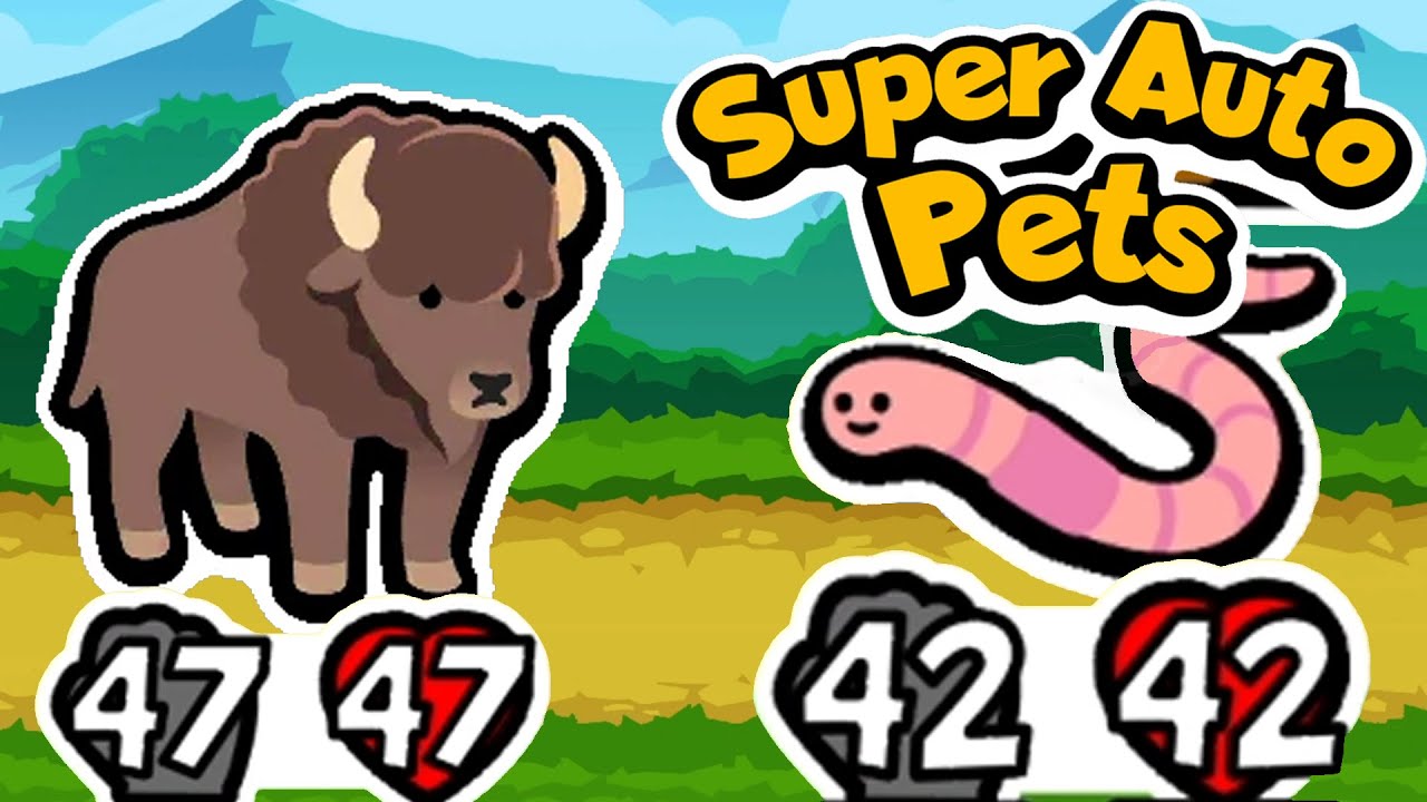 Super Auto Pets - Bison Er OP!