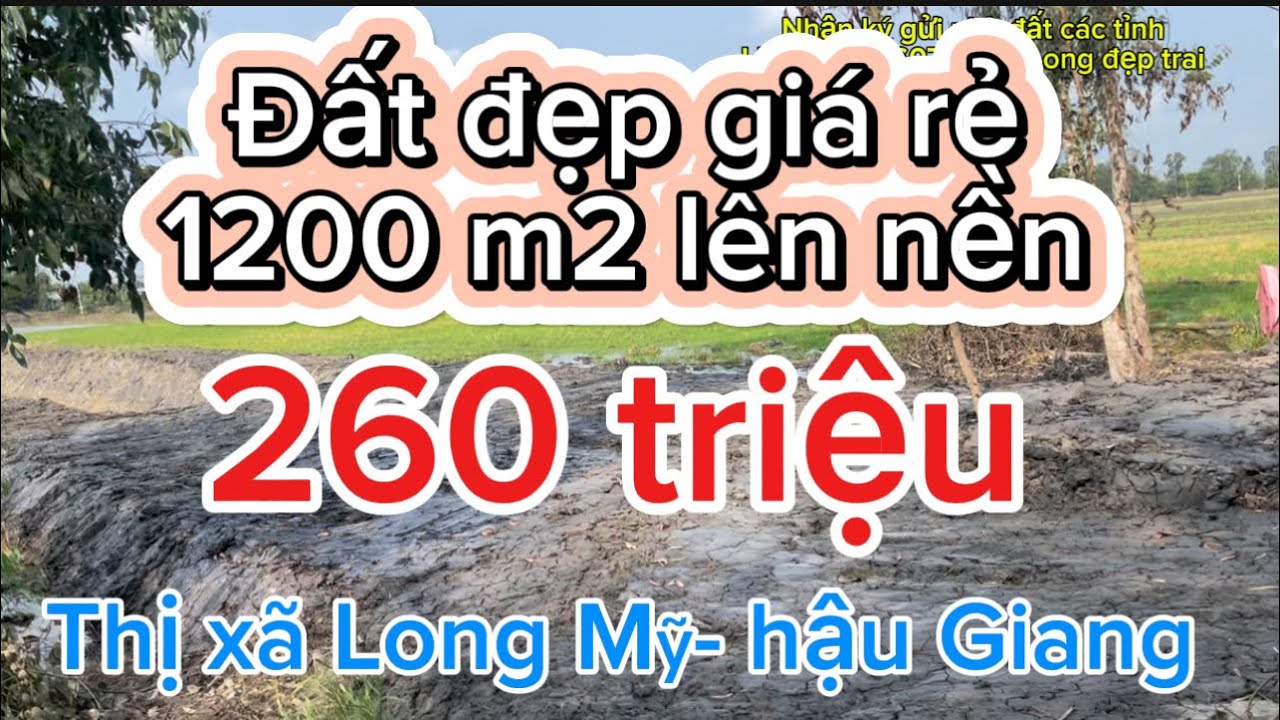 Ket tien ban gấp 1200 m2 , da lên mặt bằng xay Nhà ở ngay, Sáp nhập Cần Thơ,0792246079