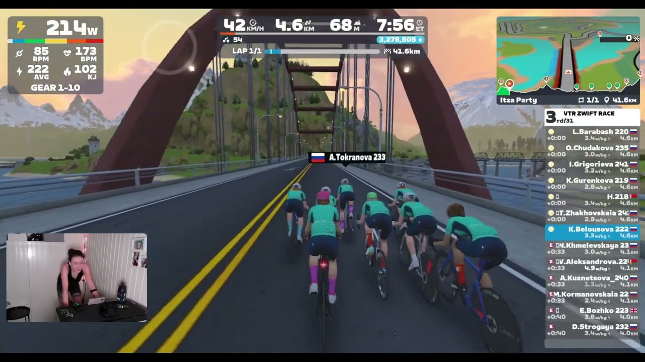 🎬🚴‍♀️VTR ZWIFT day 2025 🗺️Itza Party