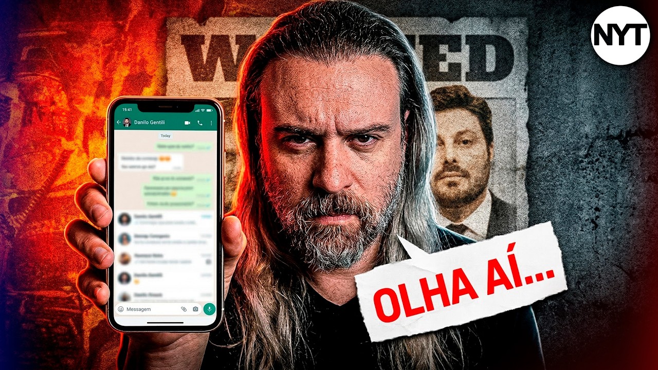 NANDO MOURA VAZA CONVERSA PRIVADA COM DANILO GENTILI! AGORA FERROU!