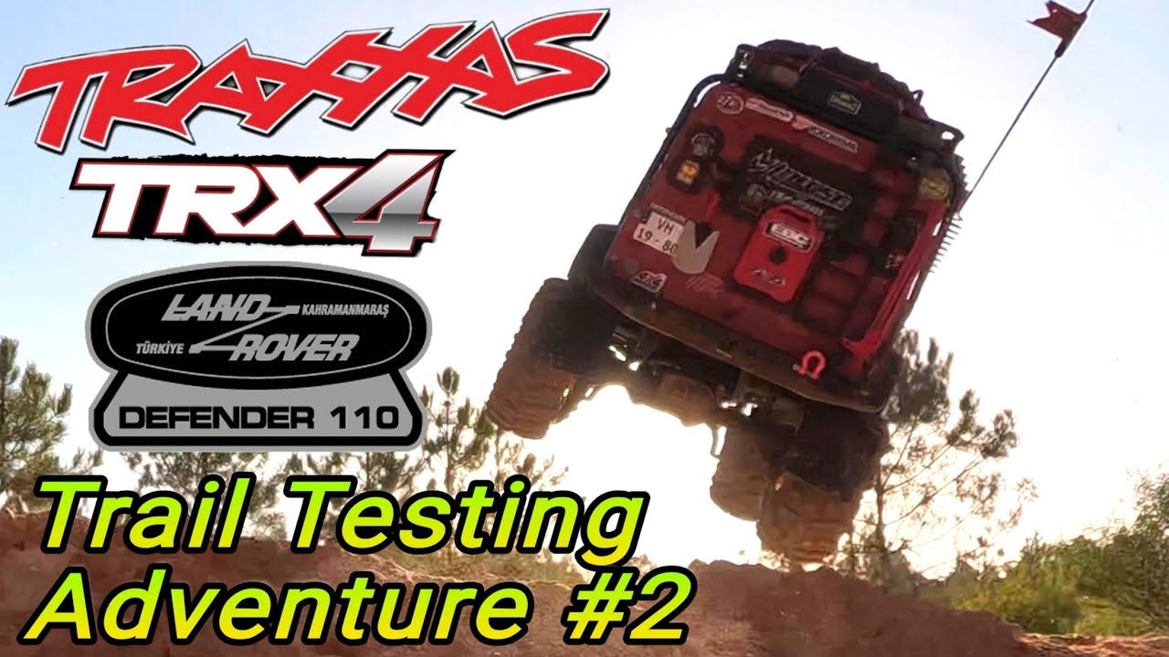 Trx4 Land Rover Defender offroad Testing Adventure #2 #sequre1800kv #rccrawler