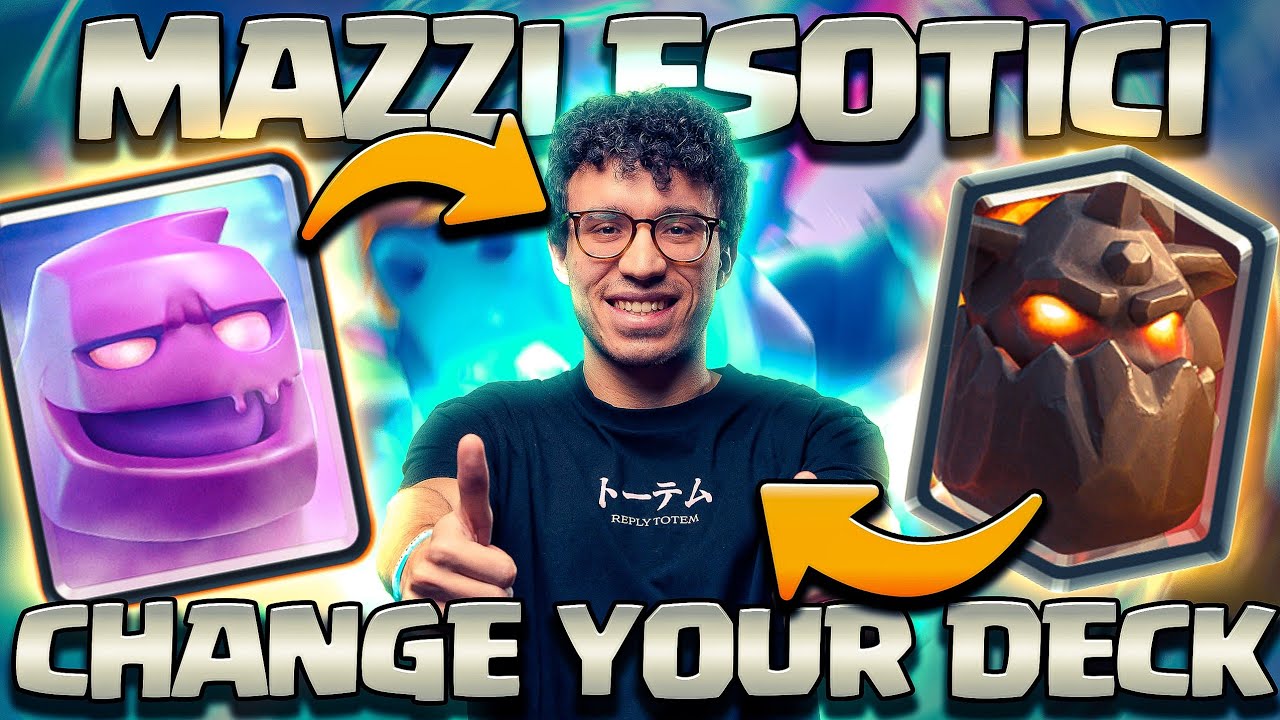 NON MI SONO REGOLATO... XXL CHANGE YOUR DECK CHALLENGE! - CLASH ROYALE ITA