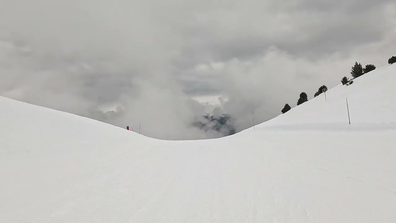 Courchevel, Dou des Lanches, 12 mars 2025