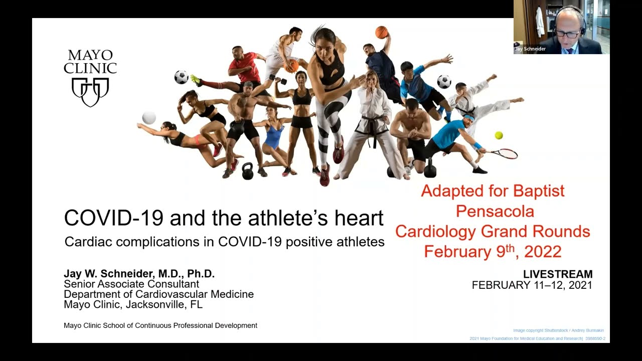 COVID-19 and the Athlete's Heart- Dr. Jay W. Schneider, M.D., Ph.D.