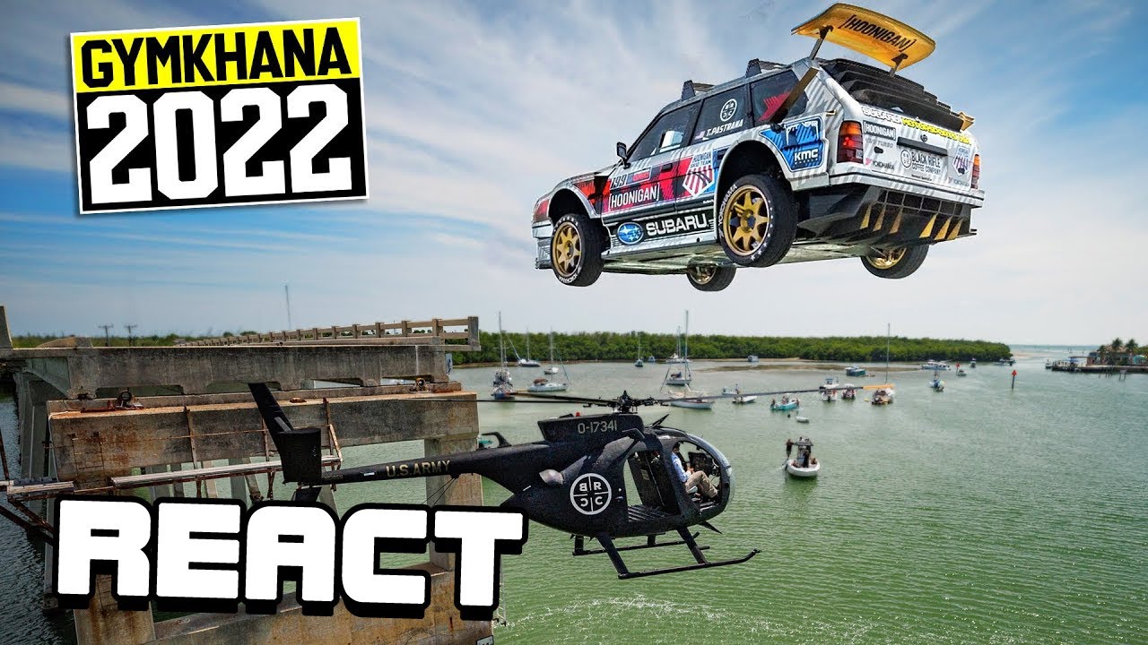 React: [HOONIGAN] Gymkhana 2022: Travis Pastrana Goes Berserk in Florida in a 862HP Subaru Wagon