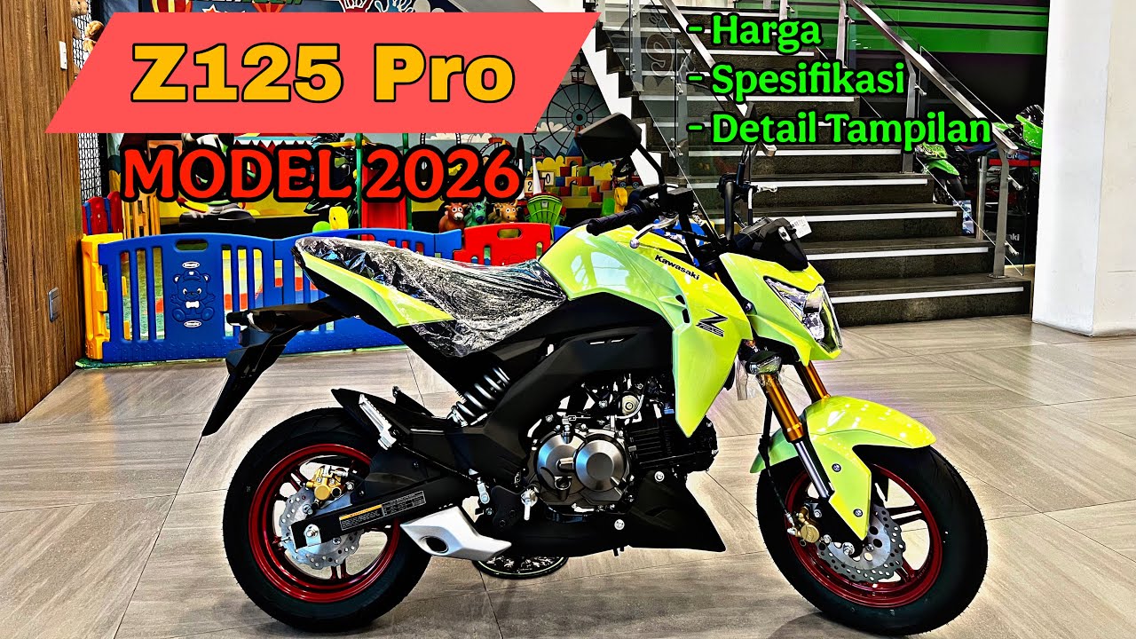 Z125 PRO TERBARU ! Street Fighter Paling Gesit | Harga dan Spesifikasi Lengkap