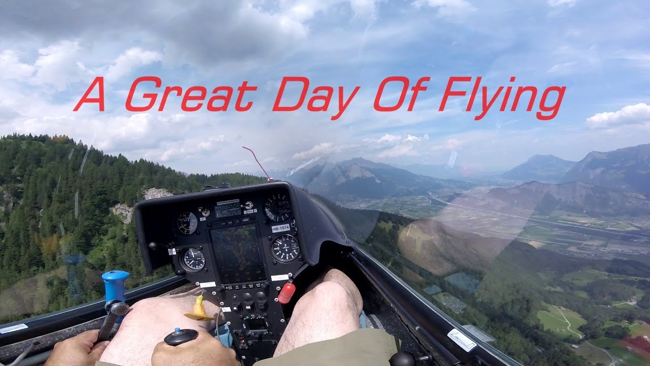 A Great Day Of Flying / Part 1 / LS4 Glider