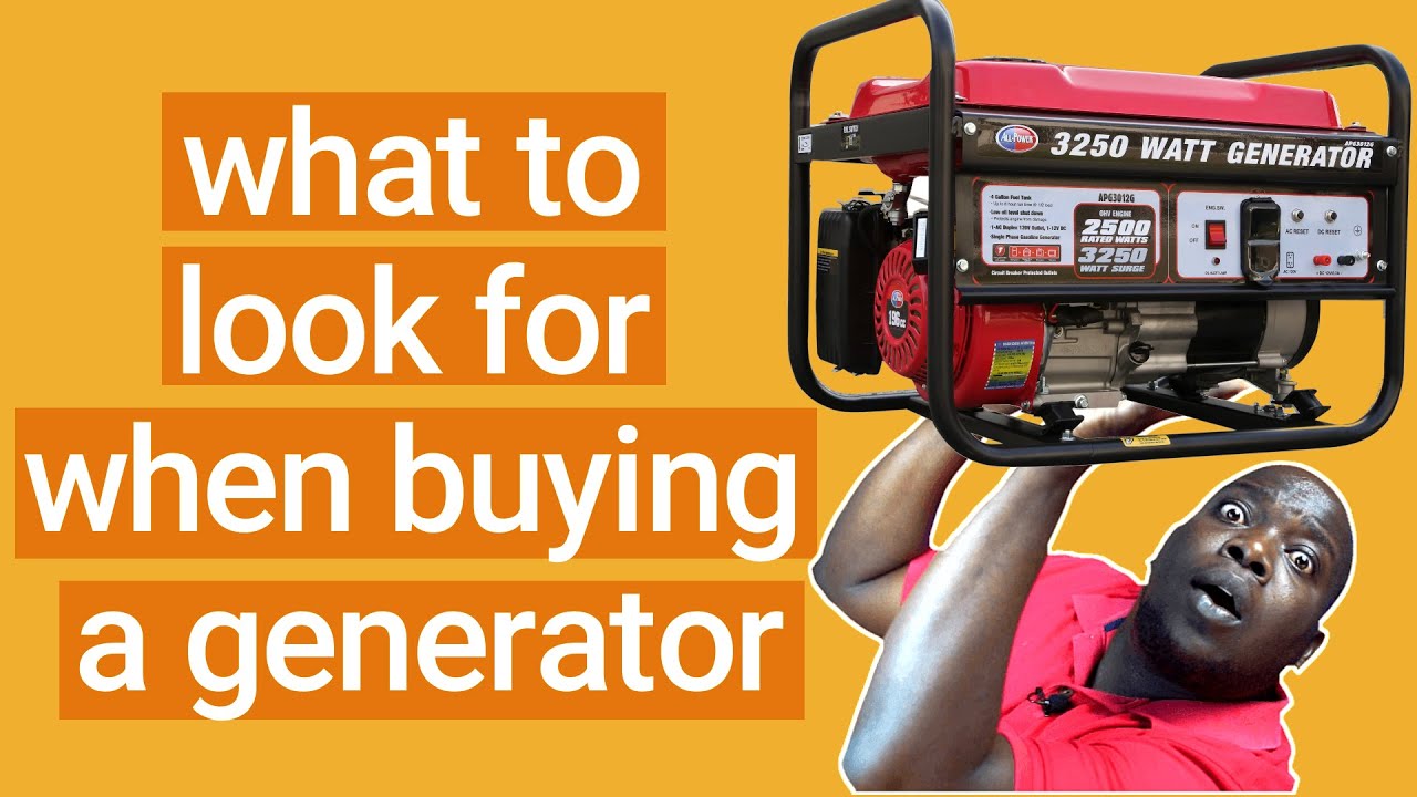How to choose the right generator for you and where to buy a genuine one.