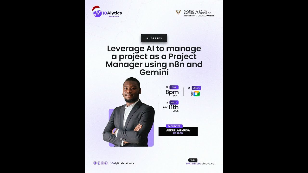 AI Series  Leverage AI to manage a project as a Project Manager