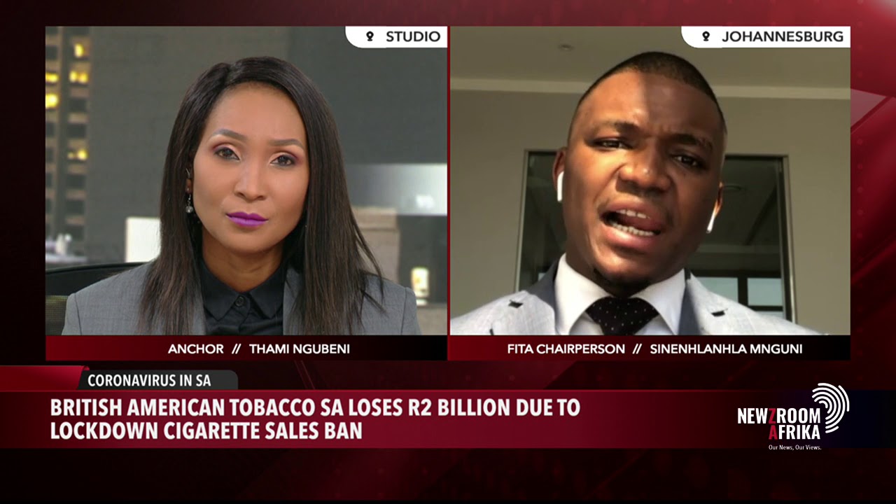 British American Tobacco South Africa has lost more than R2 billion due to cigarette sales ban
