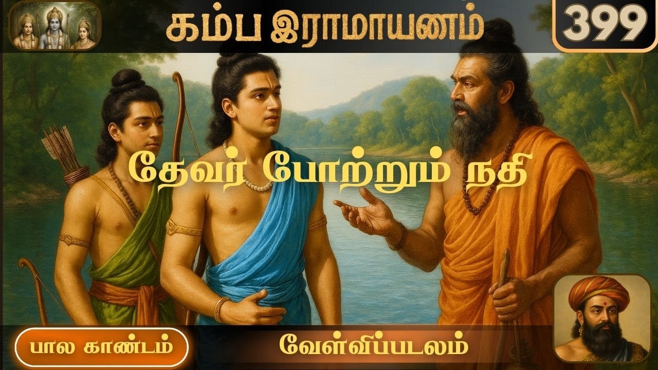 தேவர் போற்றும் நதி | Song 399 | வேள்விப்படலம் | பால காண்டம் | Kamba Ramayanam