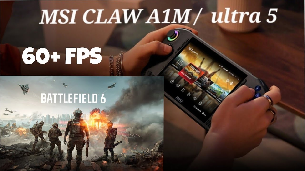 BATTLEFIELD 6  / MSI CLAW / 60+ FPS