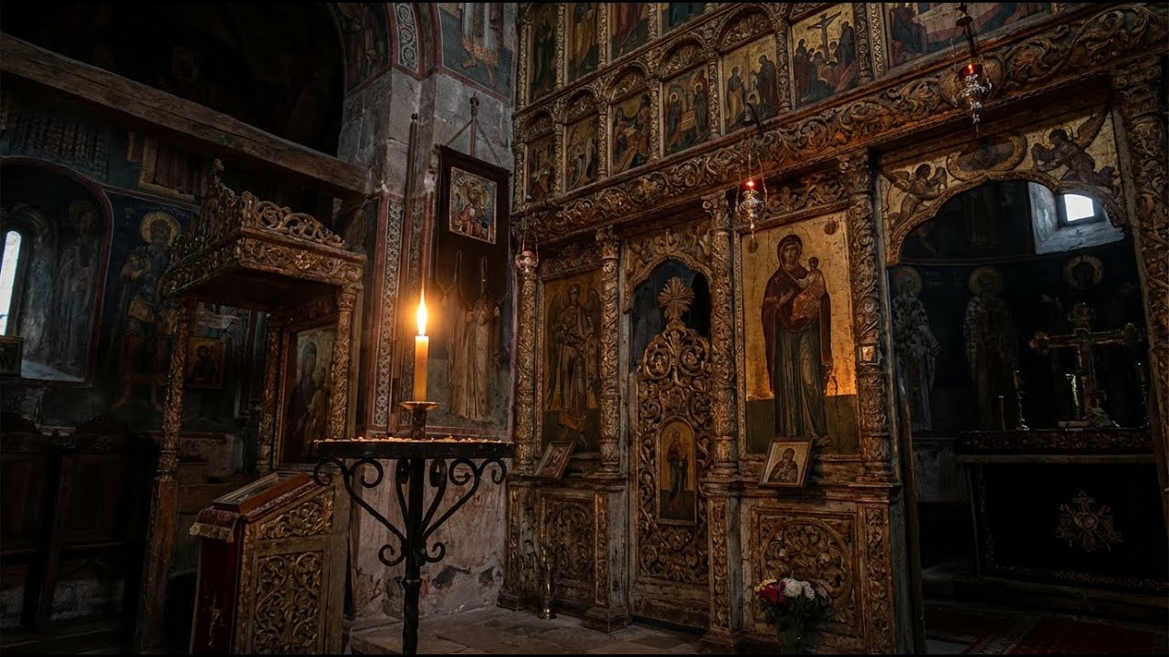 Ancient Orthodox Chant Soundscape for Prayer, Deep Focus, and Spiritual Tranquility 🎶