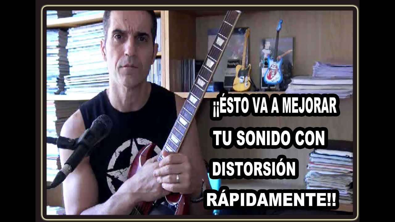 3 CAMBIOS EN LA POSICIÓN DE LA MANO QUE TE HARÁN SONAR MUCHO MEJOR CON DISTORSIÓN!!
